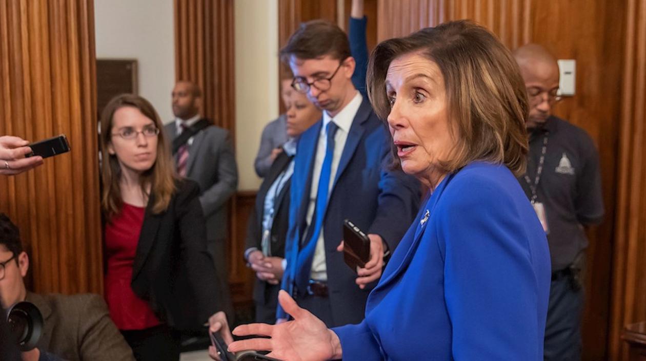 Nancy Pelosi, presidenta de la  Cámara de Representantes de Estados Unidos.