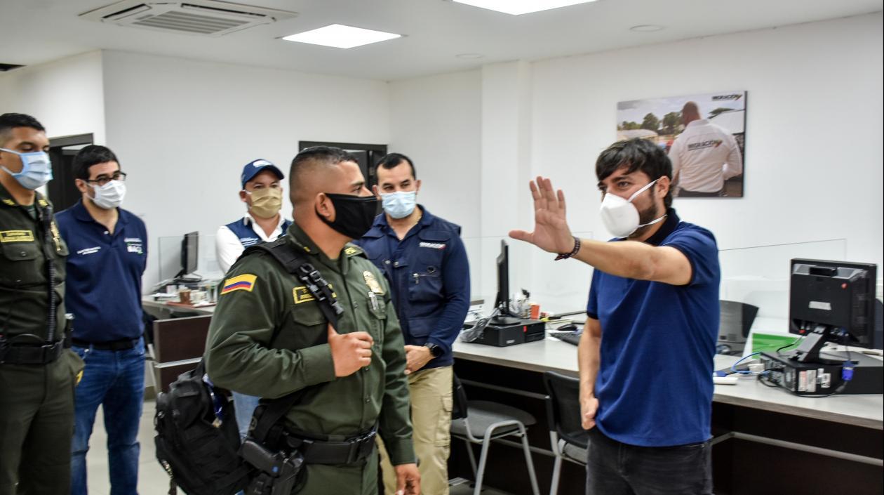 Alcalde Pumarejo en Migración Colombia.