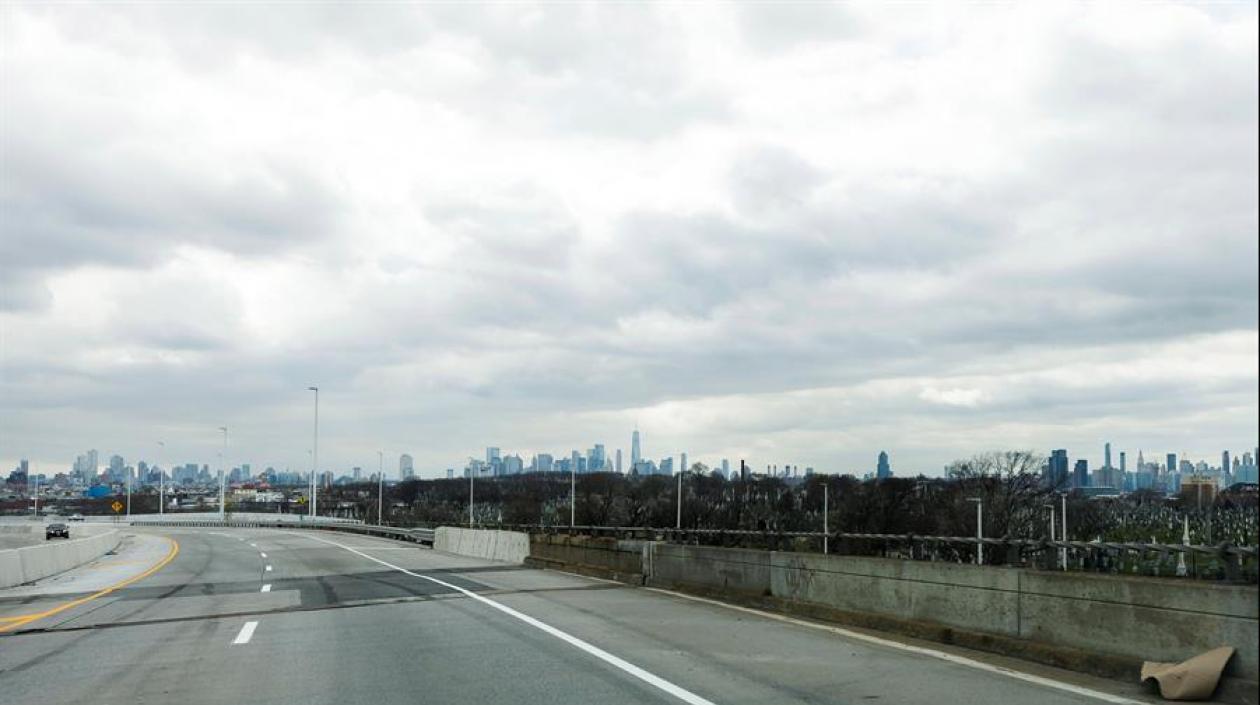 Vías de Nueva York tras el brote del coronavirus en la ciudad.