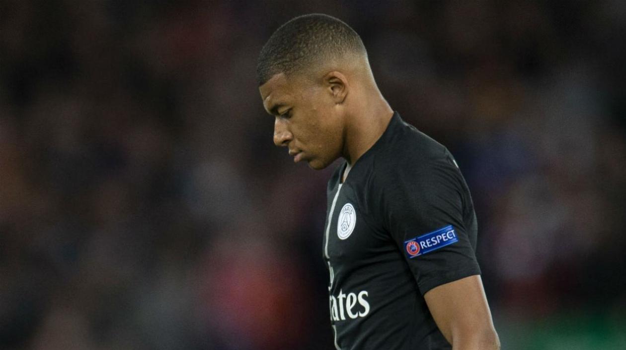 El delantero Kylian Mbappé.