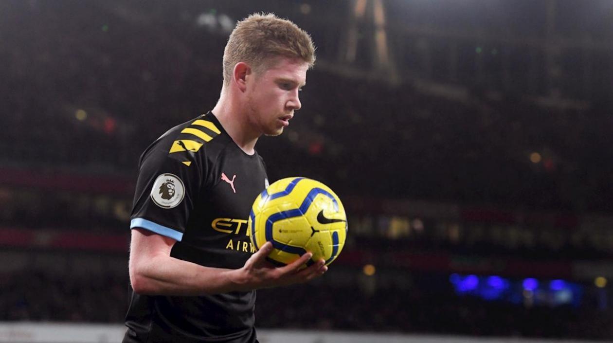Kevin de Bruyne, futbolista del Manchester City.