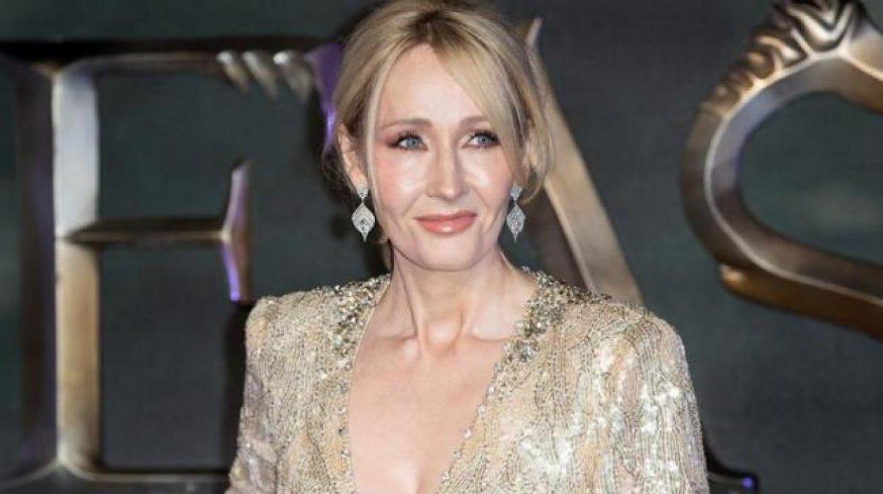 La escritora británica J.K. Rowling.