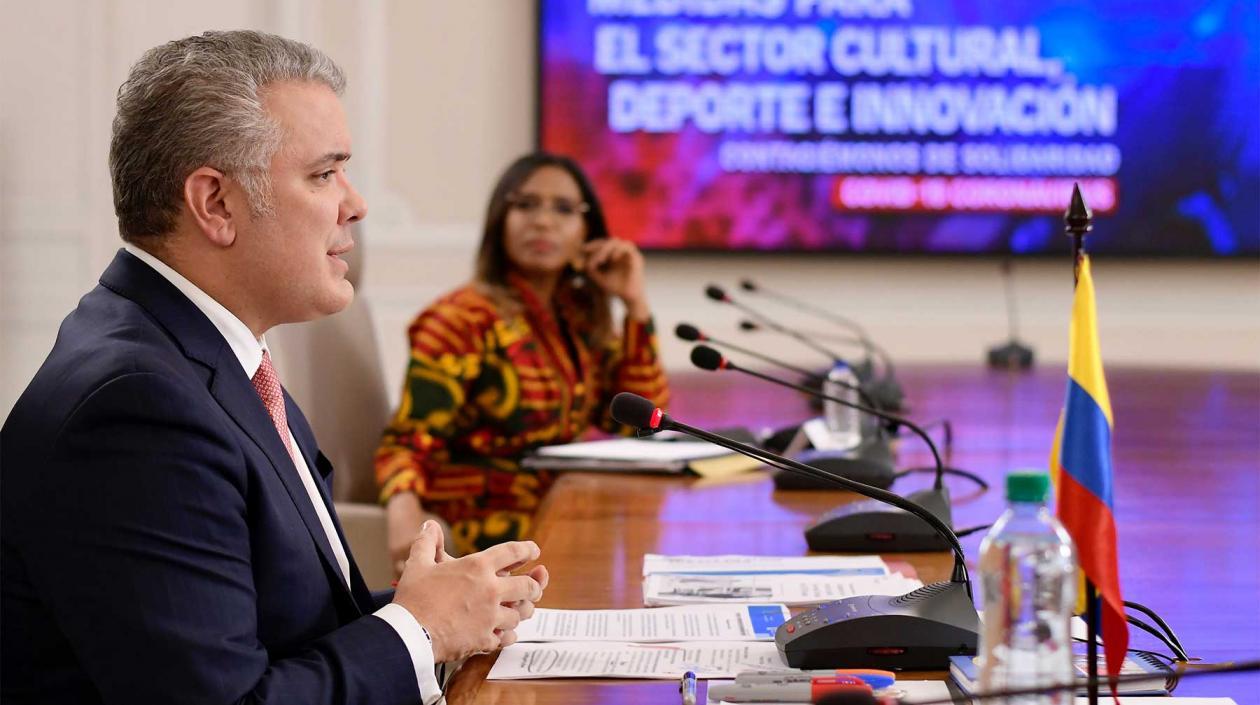 Iván Duque, Presidente de Colombia.