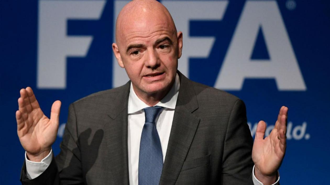 El suizo Gianni Infantino, presidente de la FIFA.