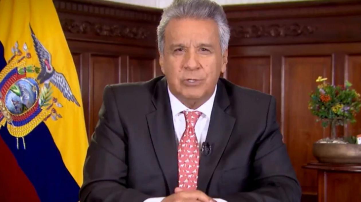 Lenín Moreno, presidente de Ecuador.