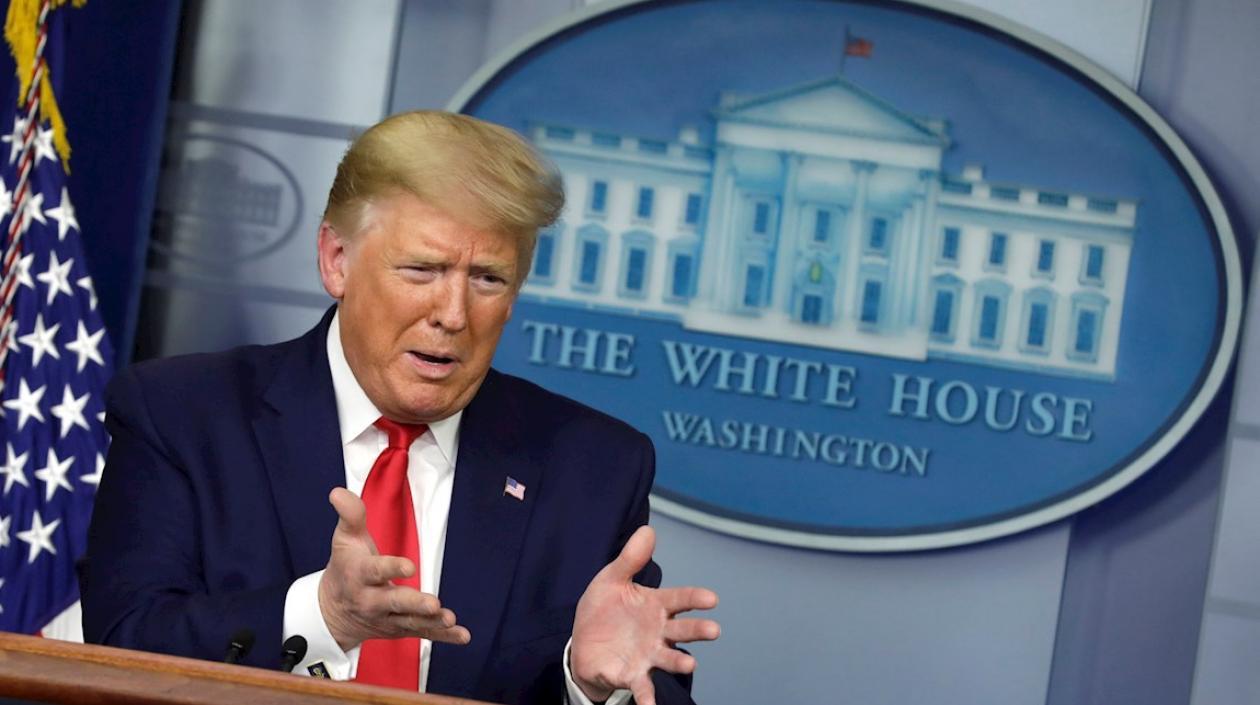 Donald Trump, presidente de Estados Unidos.