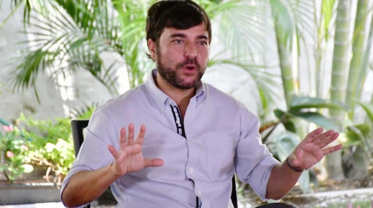 El Alcalde de Barranquilla, Jaime Pumarejo.