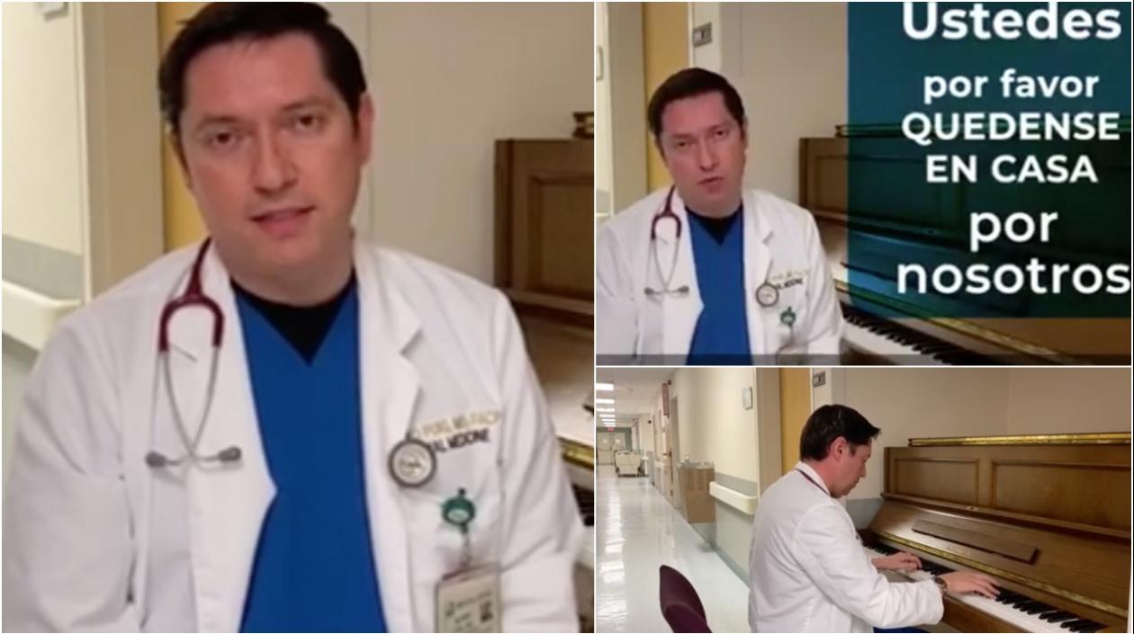 El médico y pianista colombiano Álvaro Puig Rodríguez.
