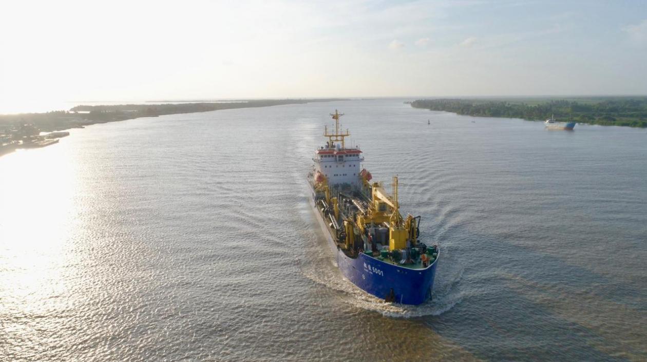 Navegación por el Río Magdalena.