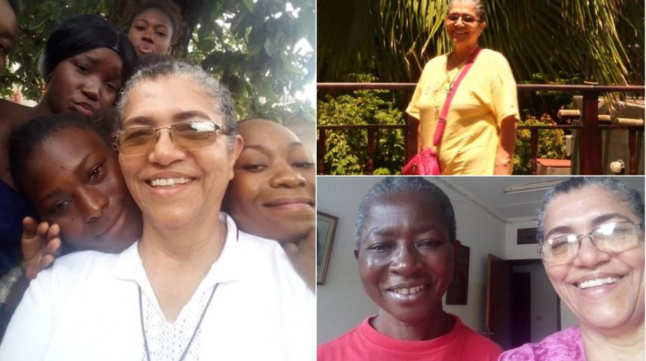 Yolanda Bocanegra Mendoza, monja fallecida en África.