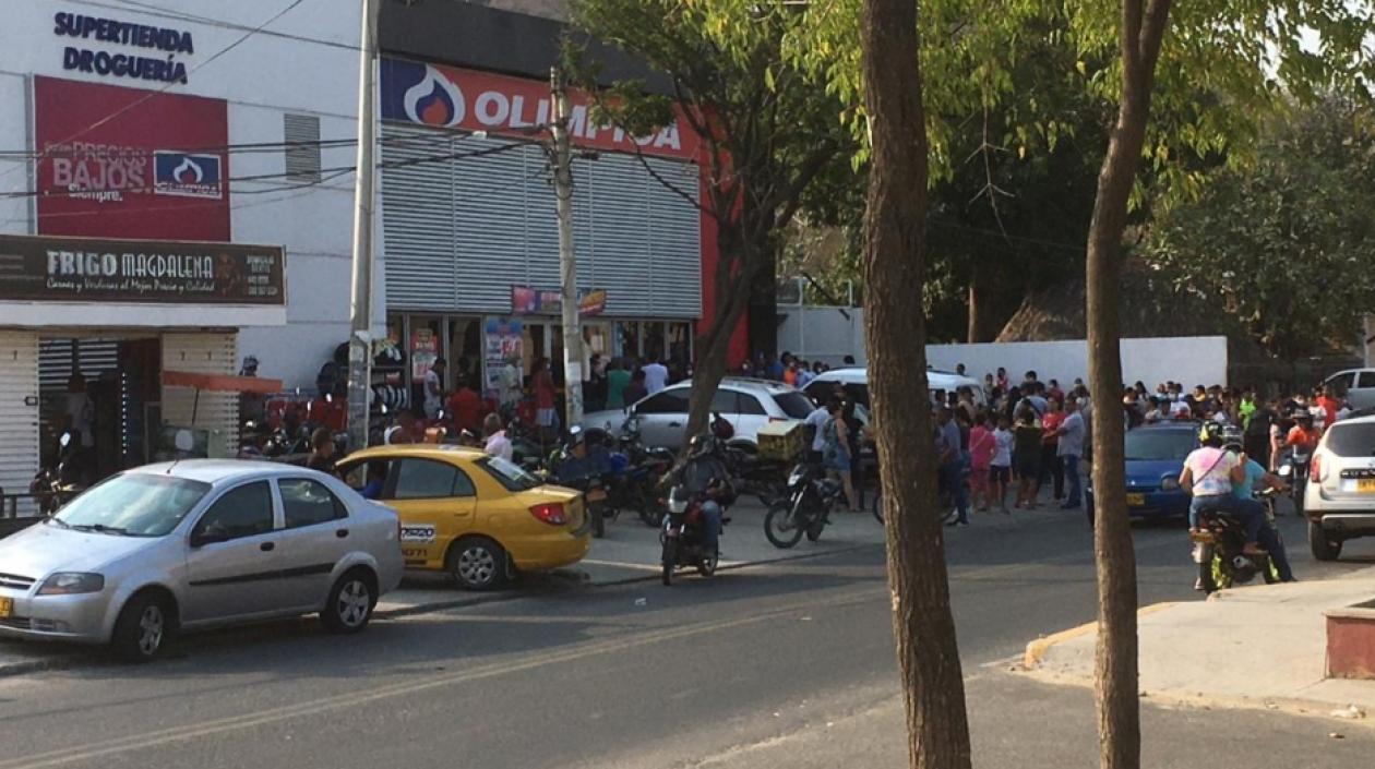 Un Supermercado en Santa Marta
