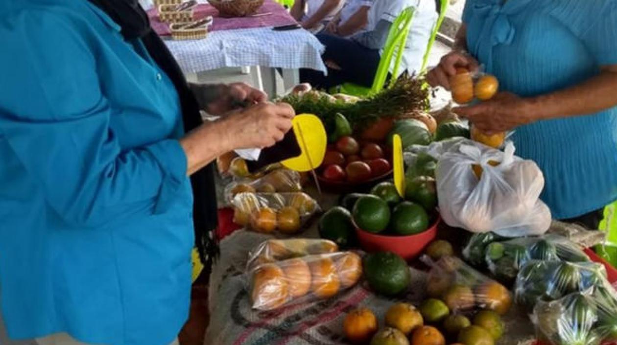 Ilustración de canasta familiar.