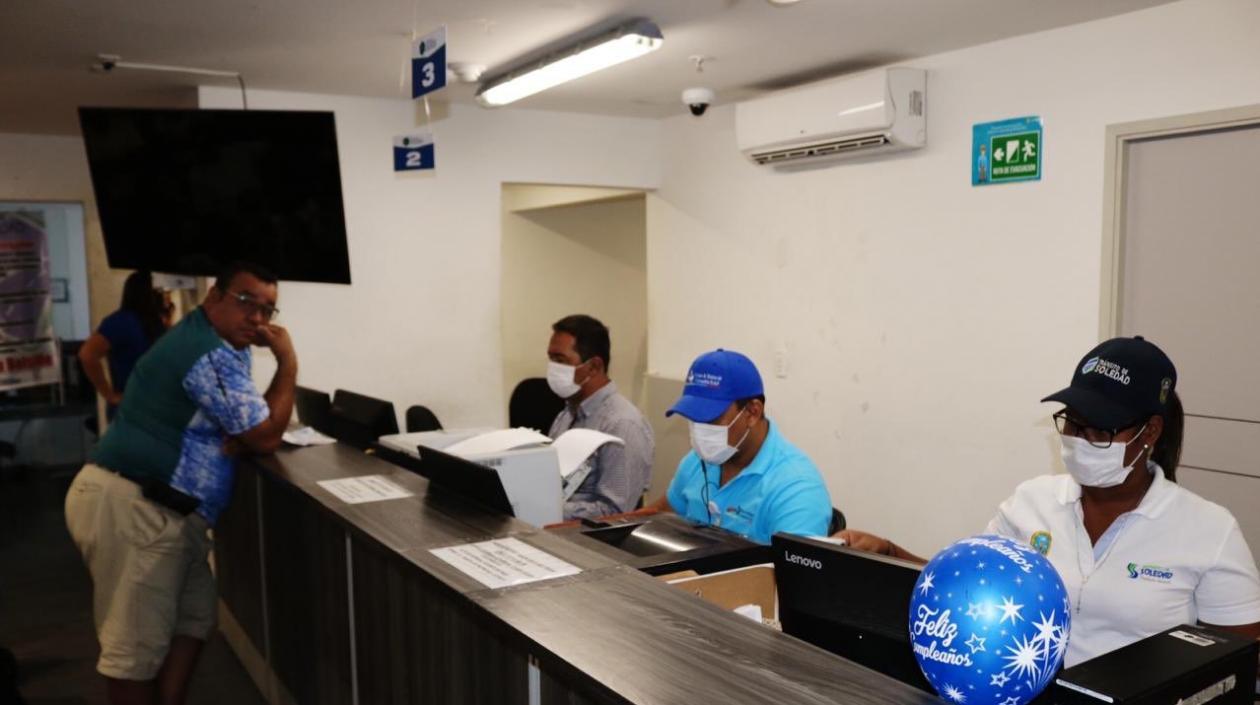 Tránsito de Soledad atenderá virtualmente a los usuarios.Tránsito de Soledad atenderá virtualmente a los usuarios el pago de los impuestos.