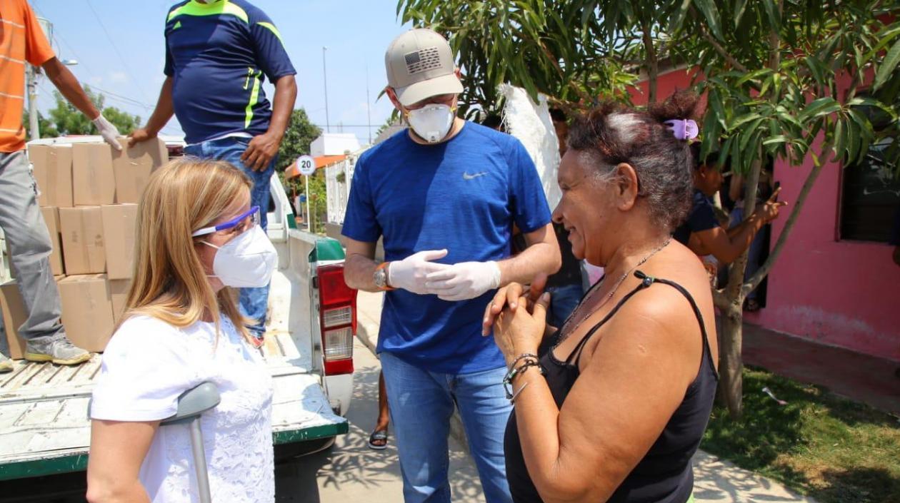 La Gobernadora del Atlántico, Elsa Noguera.