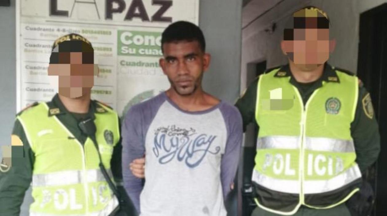 El hombre fue conducido a la URI de la Fiscalía.