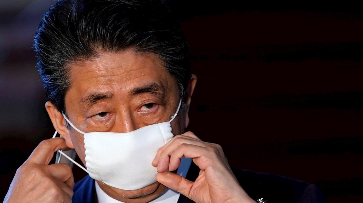  Shinzo Abe, primer ministro de Japón.