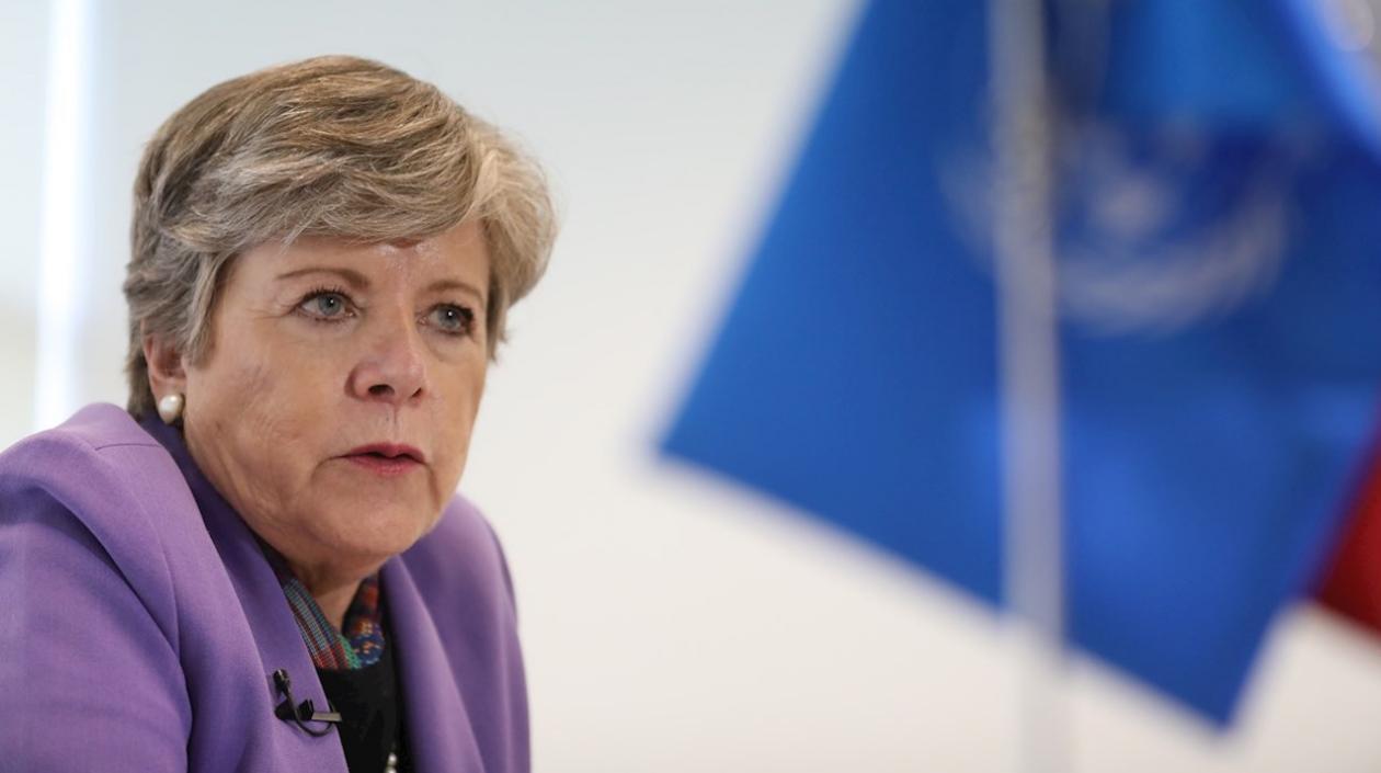  Secretaria ejecutiva de la Comisión Económica para América Latina y El Caribe (Cepal), Alicia Bárcena. 