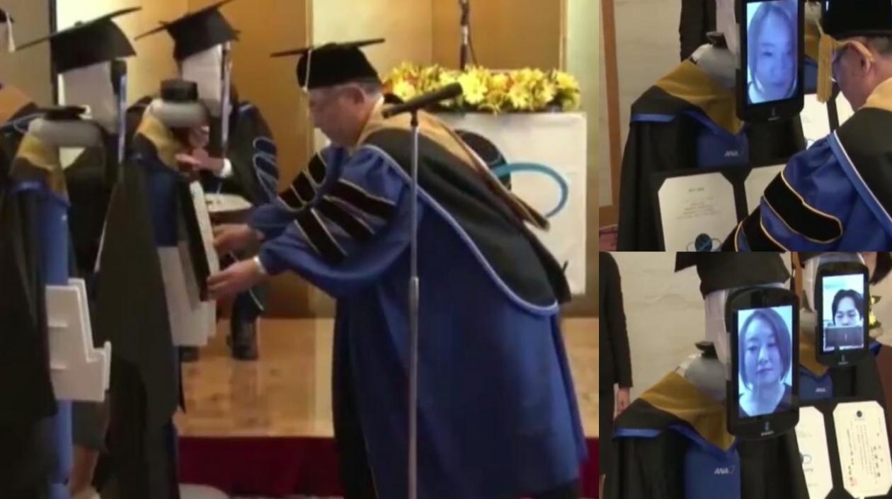 Momentos de la ceremonia.