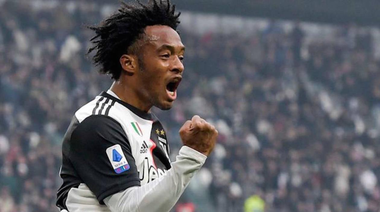 Juan Guillermo Cuadrado, jugador de la Juventus.