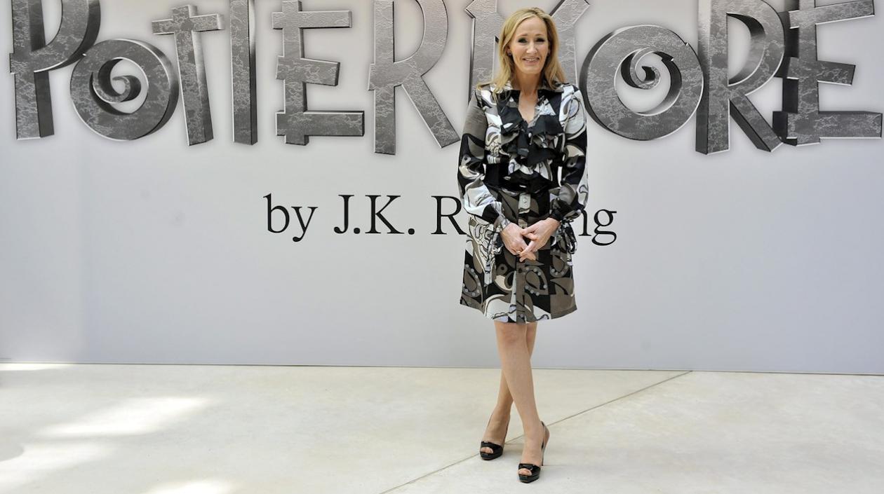 La escritora escocesa JK Rowling.