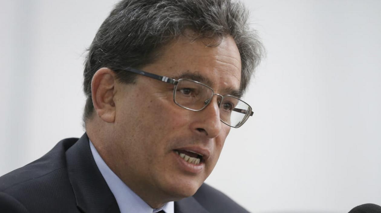 Alberto Carrasquilla, ministro de Hacienda.