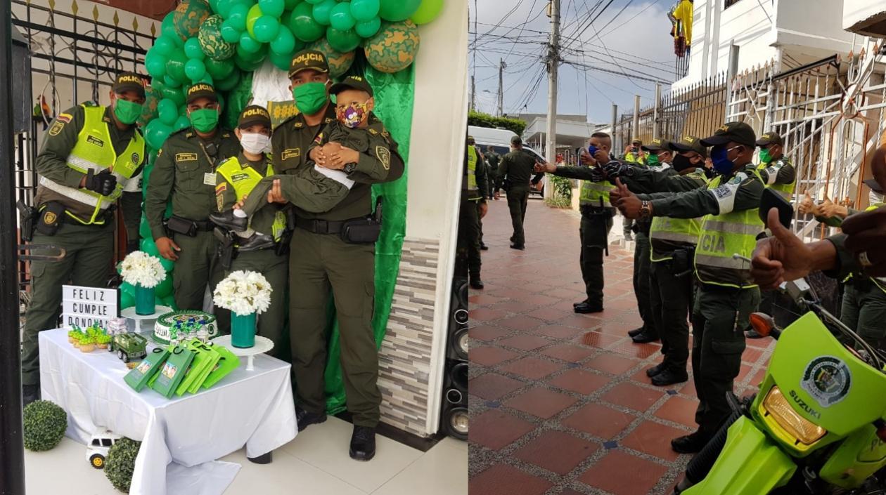 Celebración del cumpleaños.