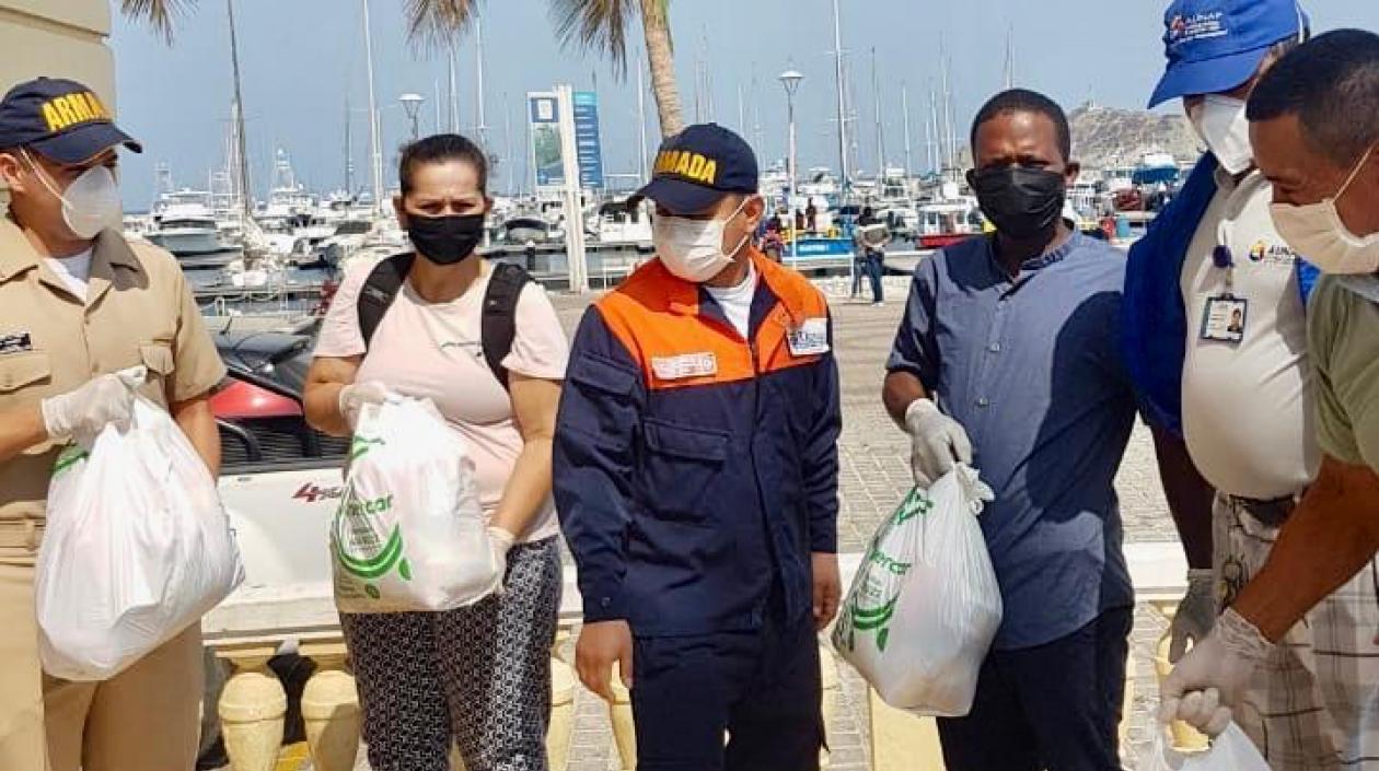 Los mercados fueron entregados en varias regiones de Colombia.