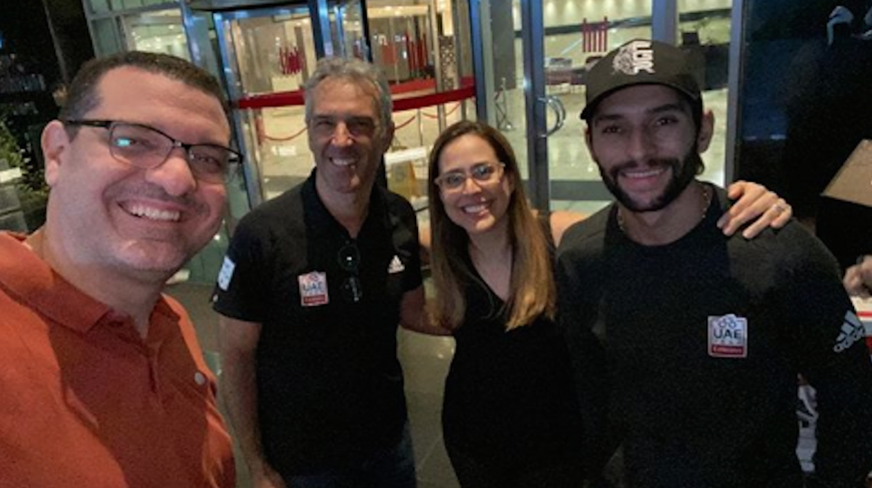 El pedalista agradeció a quienes estuvieron pendientes de su recuperación.