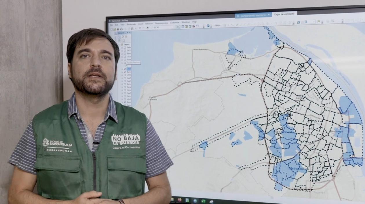 Jaime Pumarejo, Alcalde de Barranquilla.