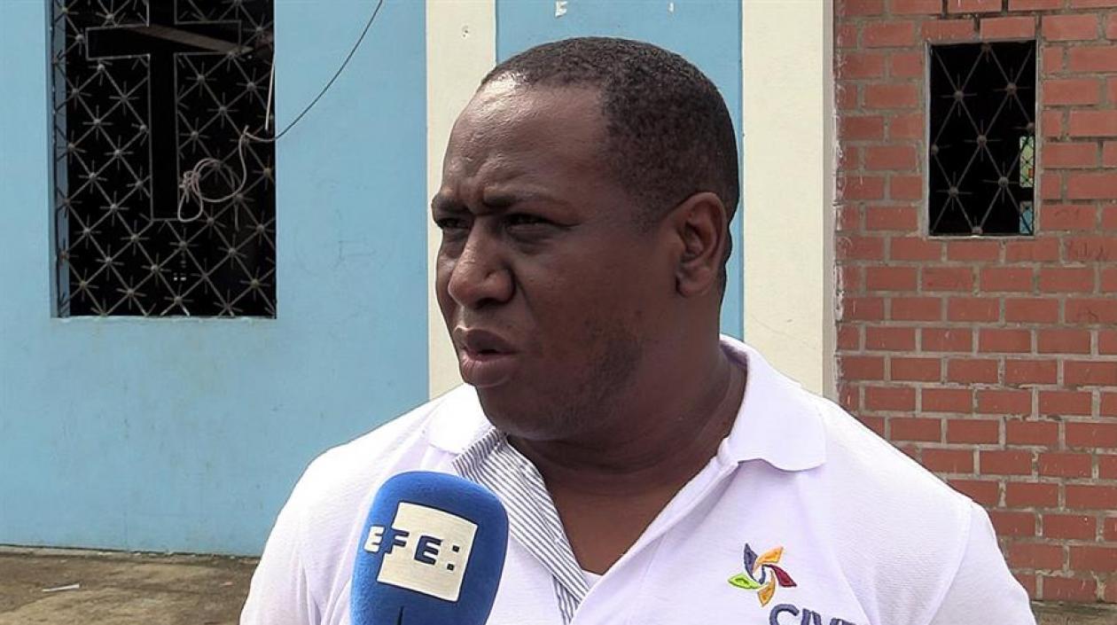 Leyner Palacios, líder social de Bojayá, amenazado.