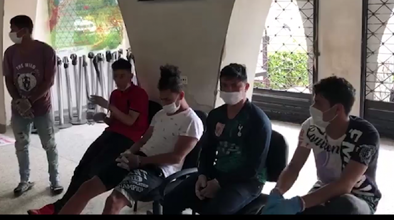 Venezolanos deportados.