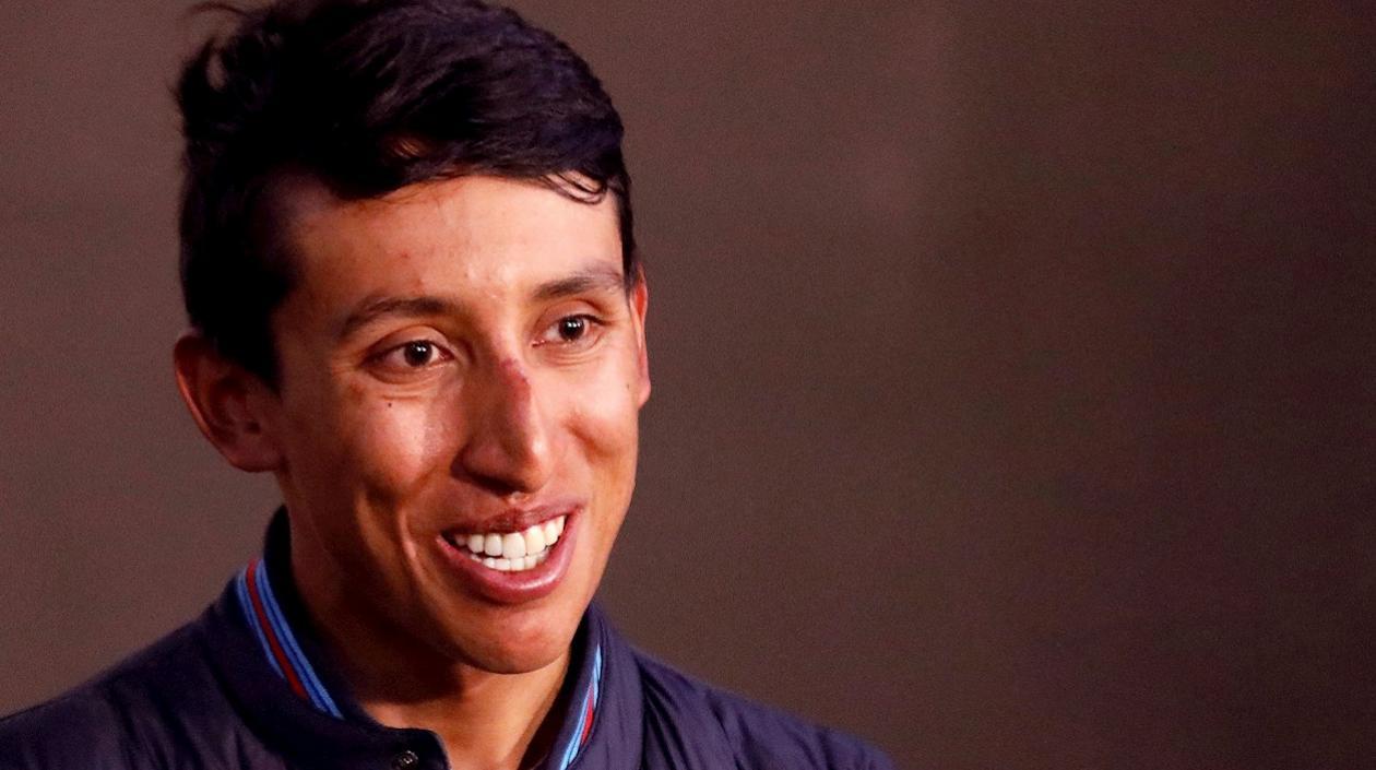 Egan Bernal, ciclista colombiano.