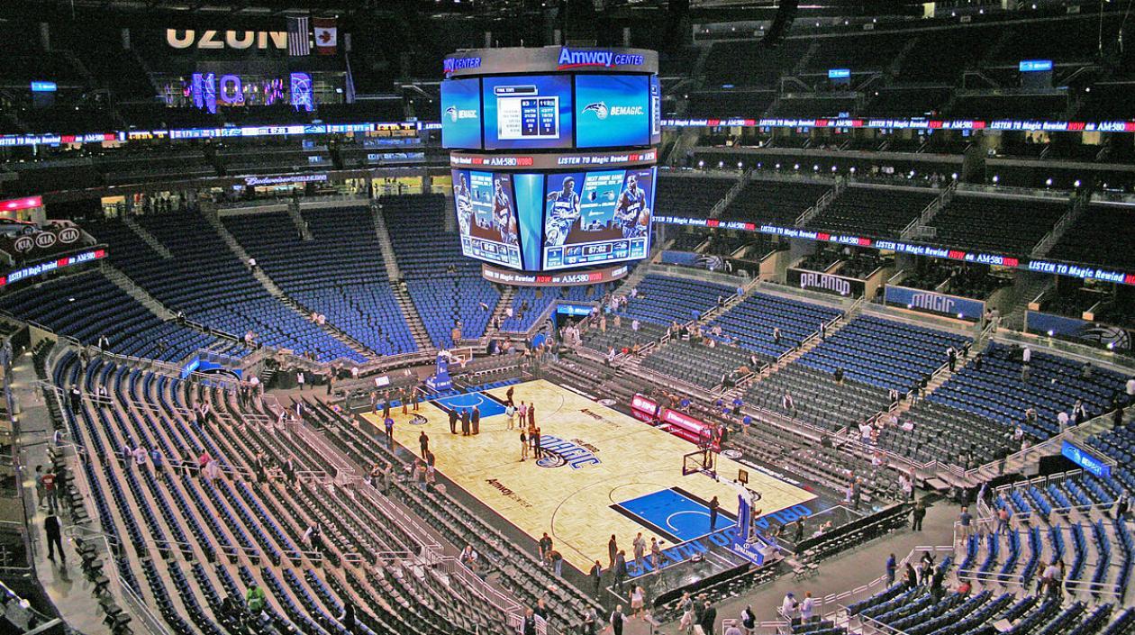 Estadio de los Magic. 