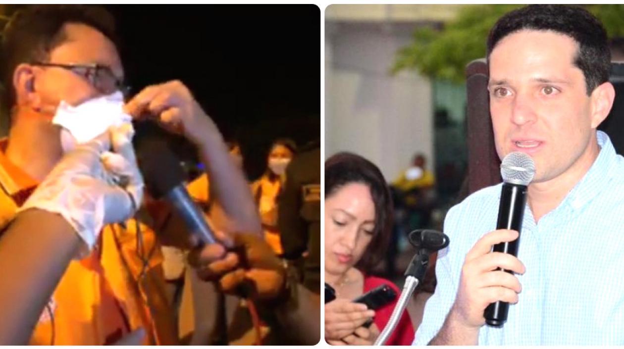 Camilo George fue Secretario de Seguridad de Santa Marta.