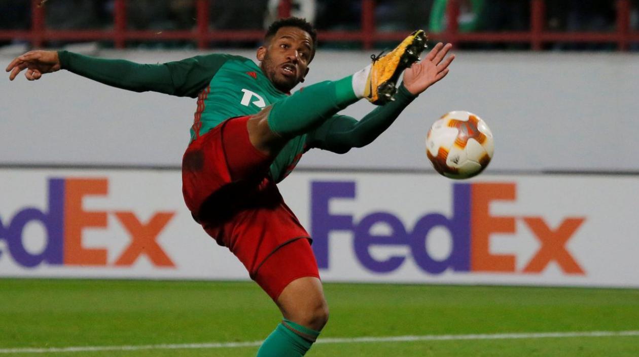 Jefferson Farfán, delantero peruano. 