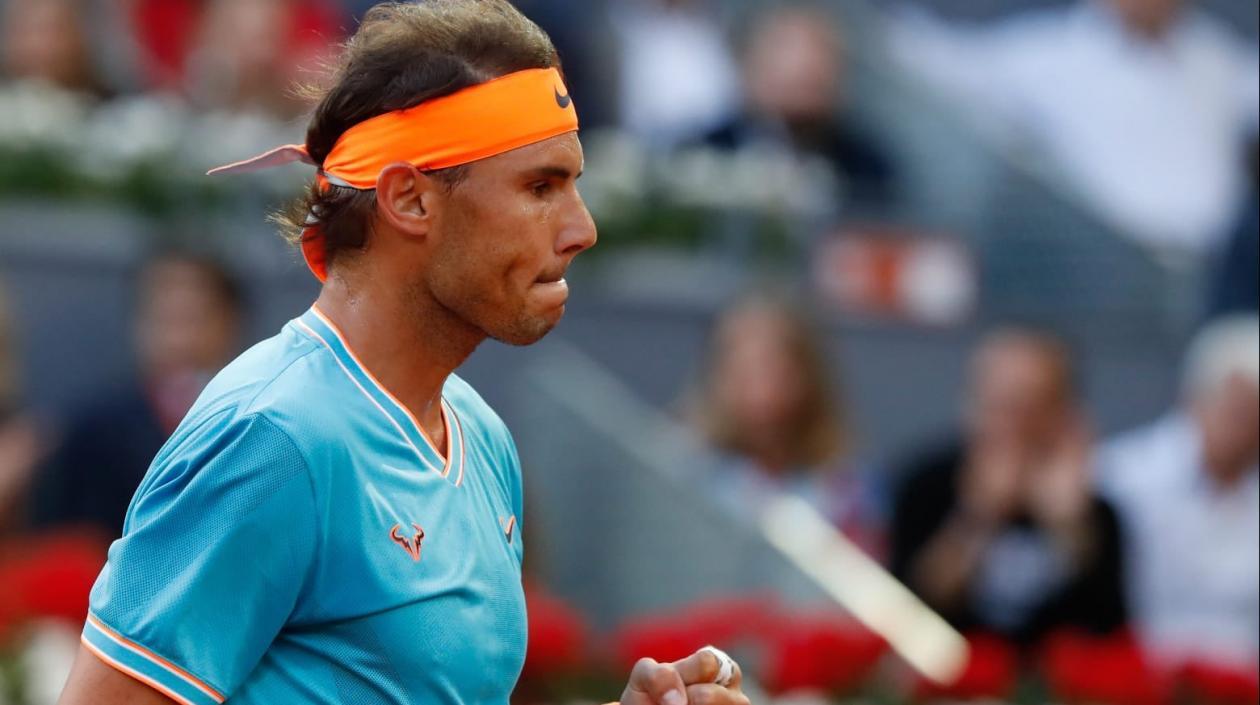 Rafael Nadal, tenista español. 