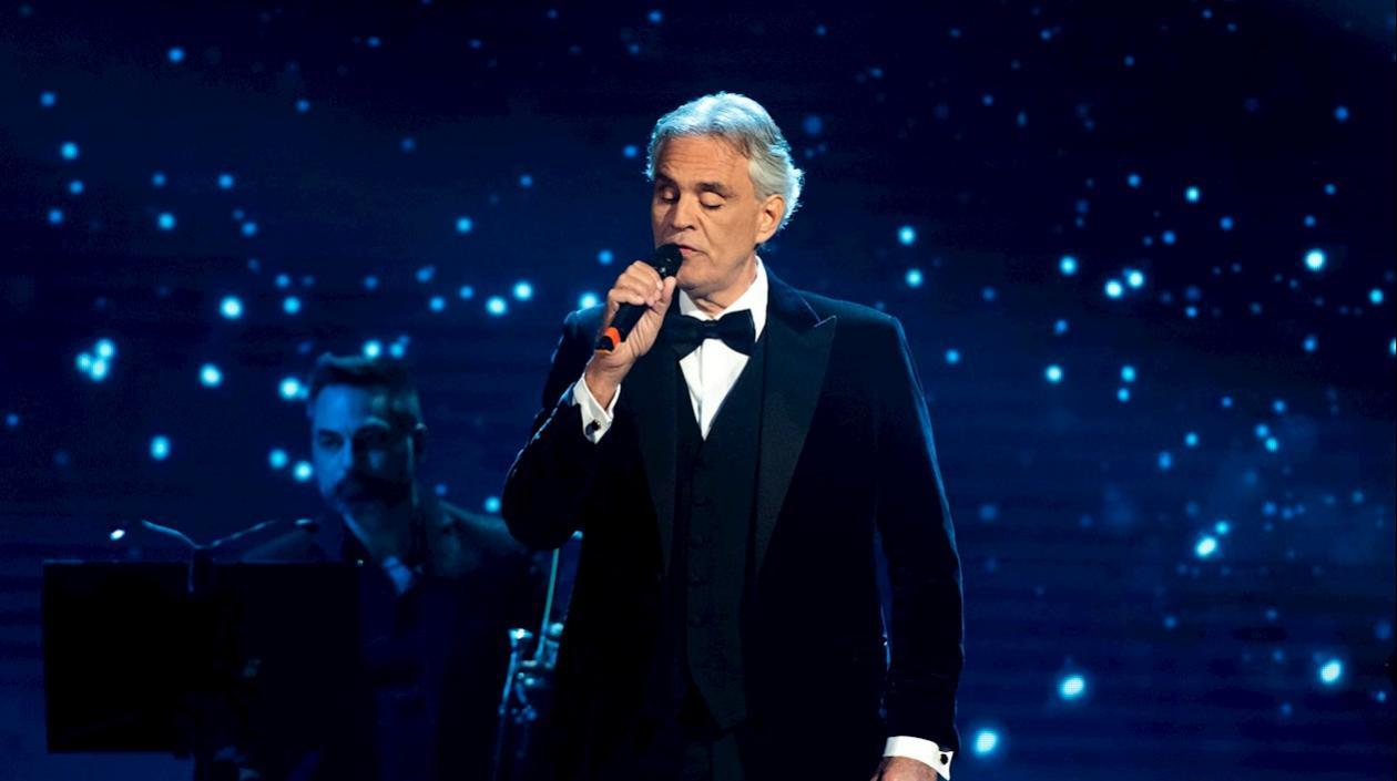 El tenor italiano Andrea Bocelli