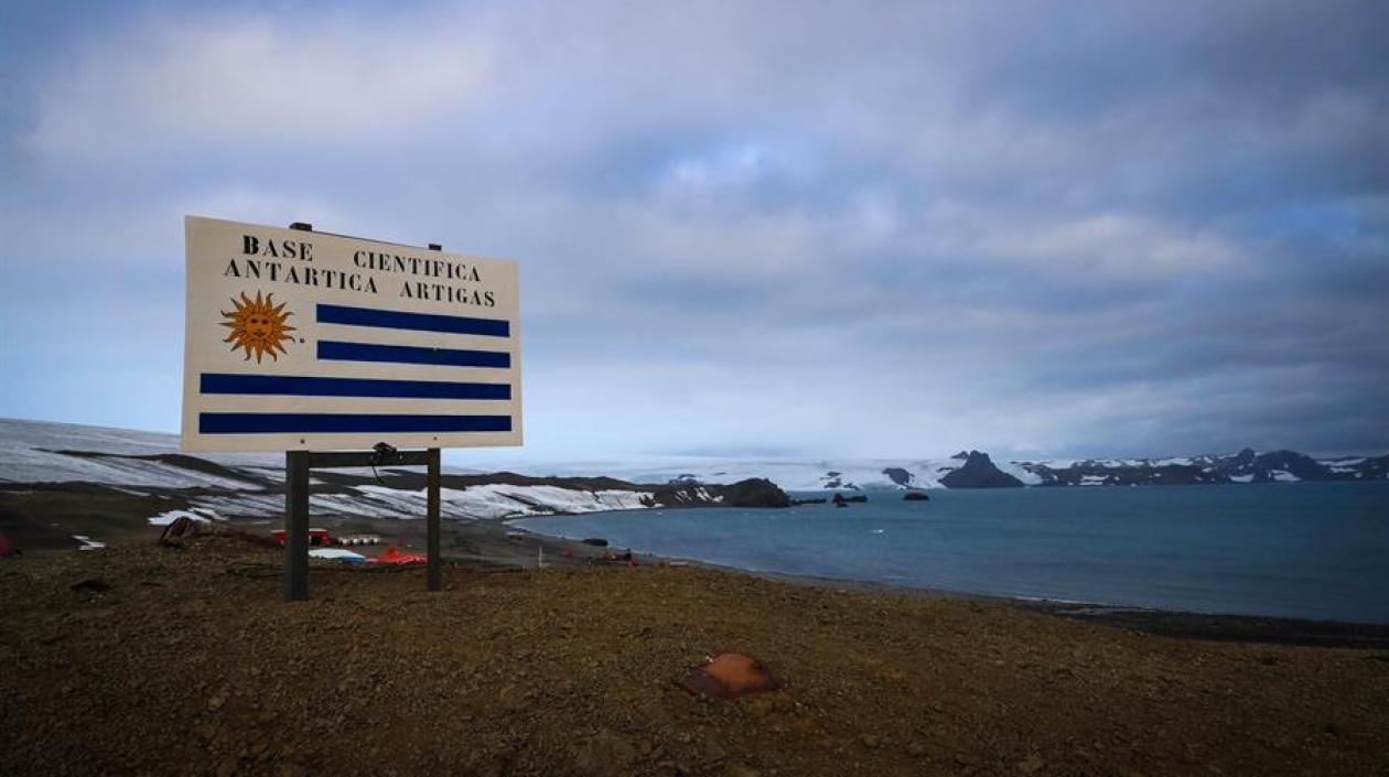 Isla Rey Jorge en la Antártida.