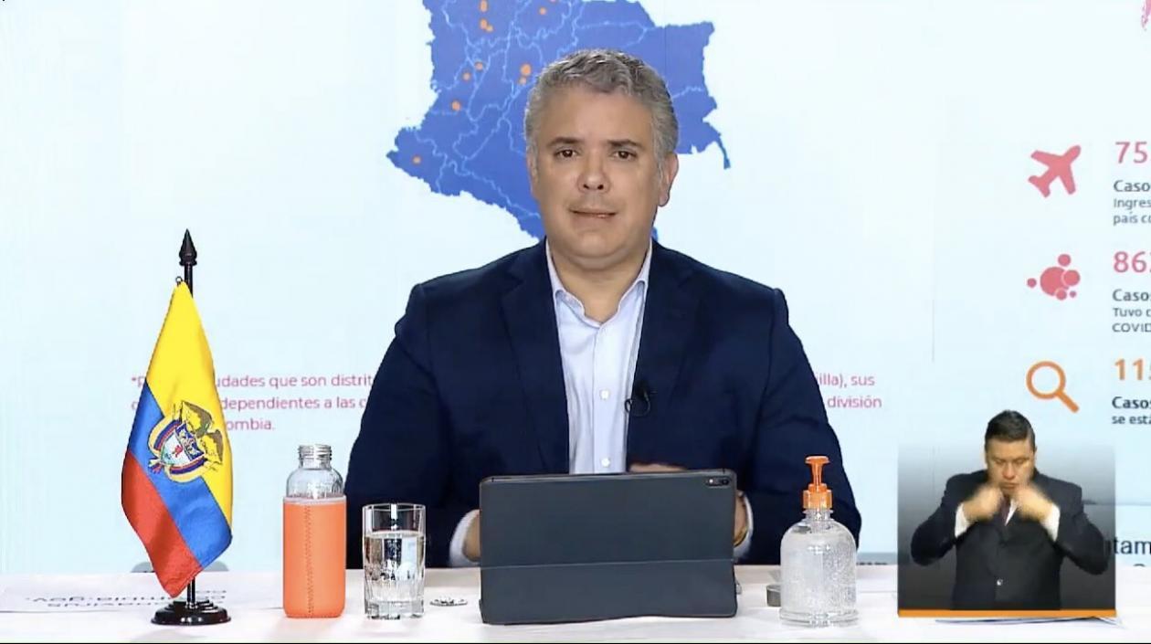 Iván Duque, Presidente de la República.