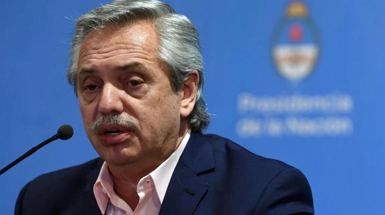 Alberto Fernández, presidente de Argentina.