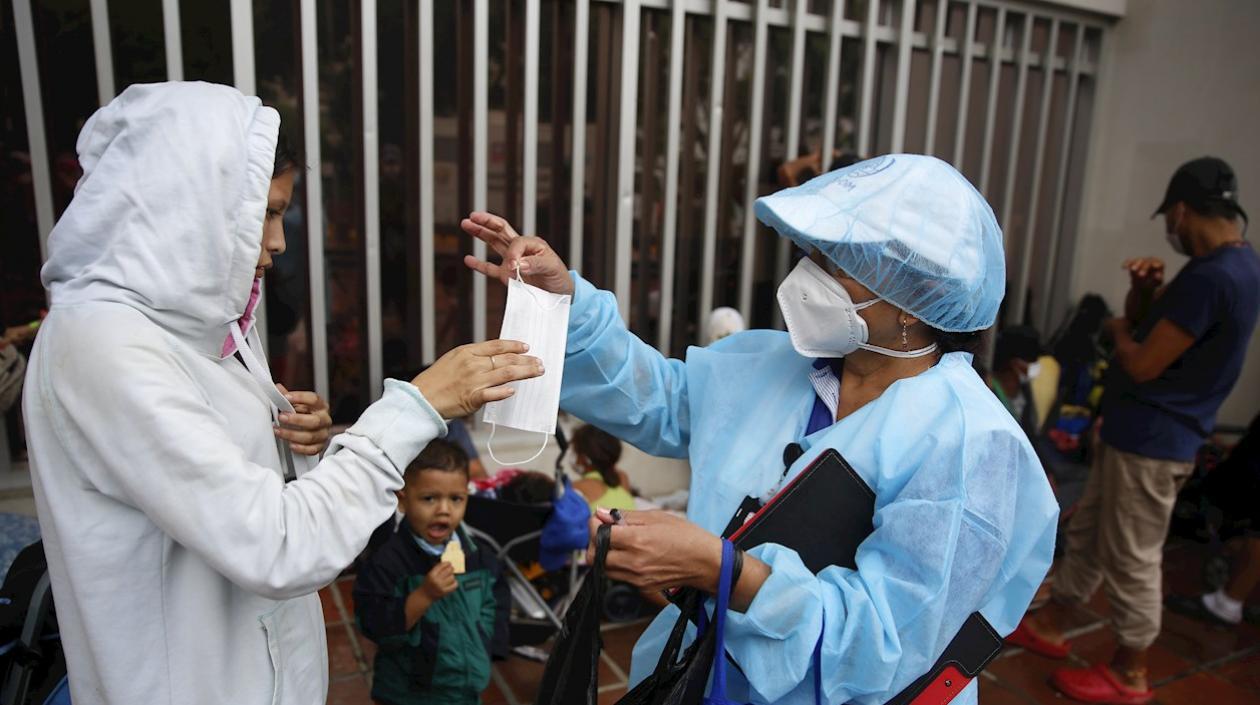 Siguen subiendo las cifras de Covid-19 en Colombia.