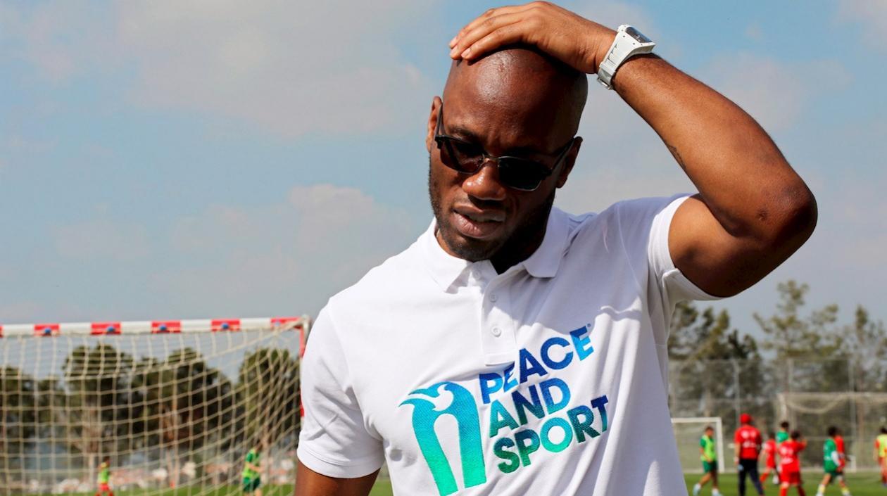 Didier Drogba, ex futbolista marfileño. 