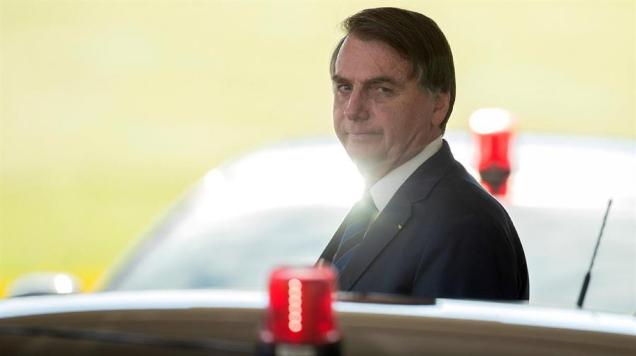 Jair Bolsanoro, presidente de Brasil.