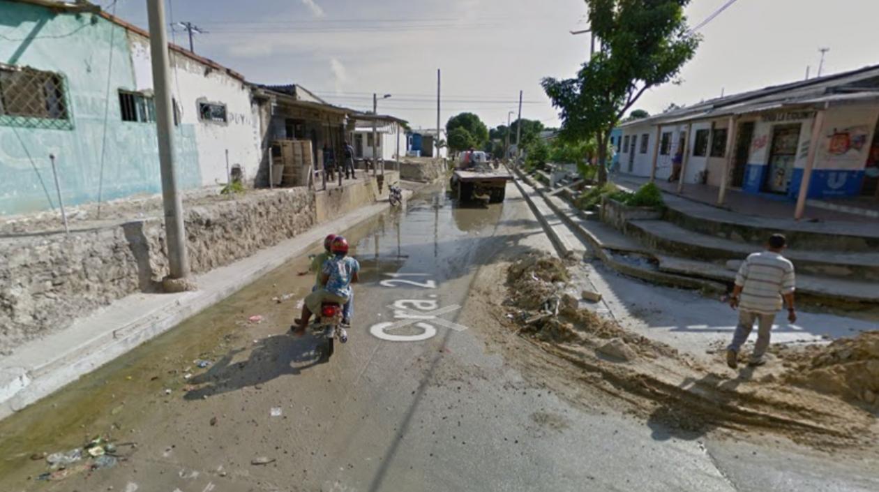 Calle 74 con carrera 21, lugar donde ocurrió el crimen.