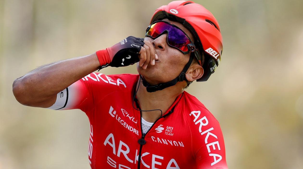 Nairo Quintana, ciclista colombiano. 