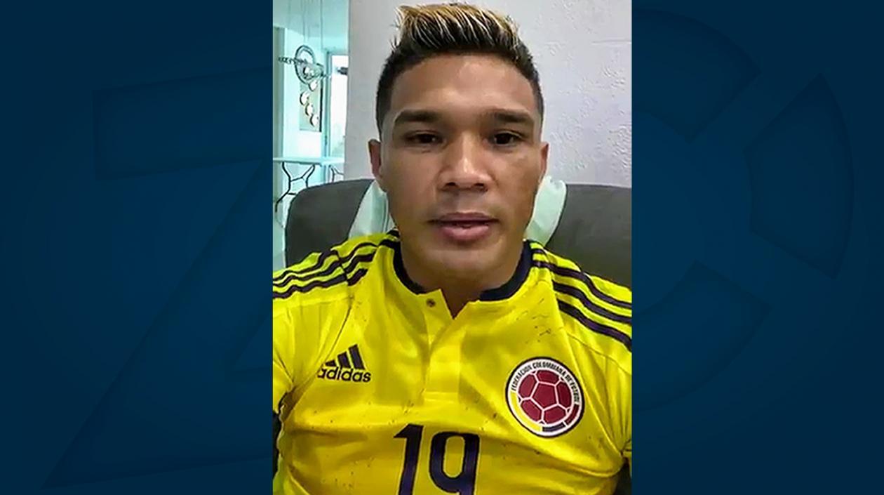 Teófilo Gutiérrez, delantero de Junior. 