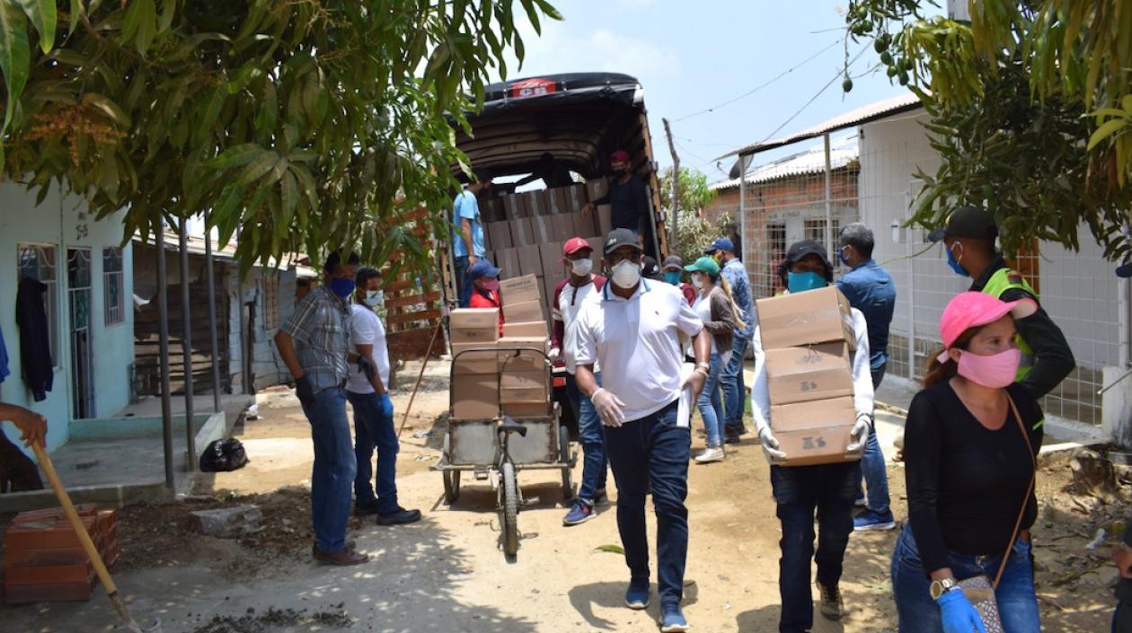 Llegada de las ayudas a los sectores beneficiados.