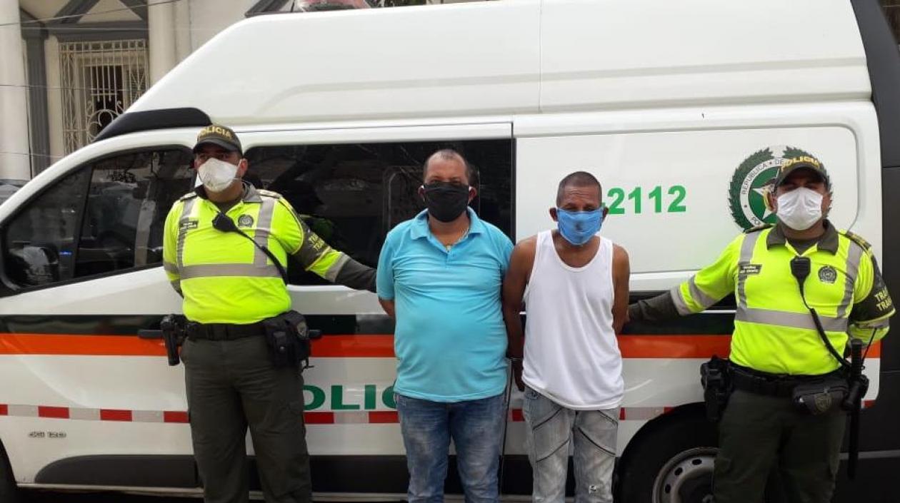 Los capturados fueron conducidos a la URI.