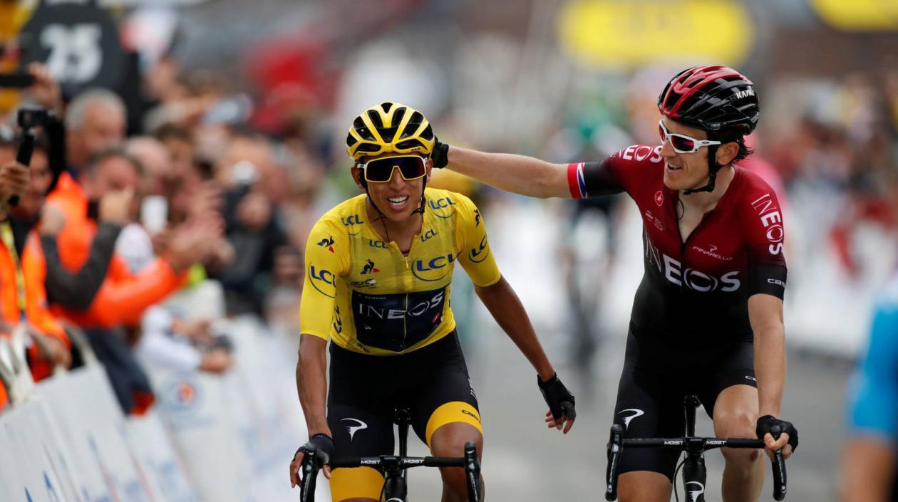 Egan Bernal, actual campeón del Tour de Francia. 