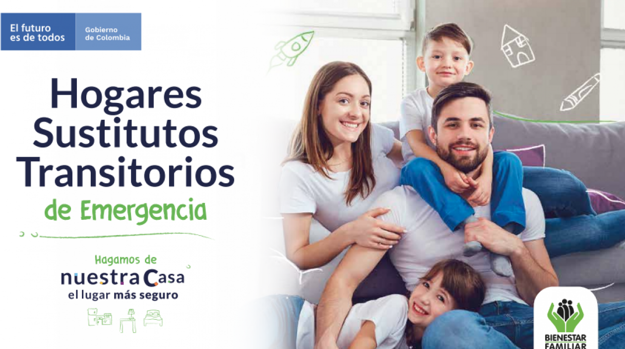 ICBF implementó Hogares sustitutos de emergencia para atender a niños durante su proceso de restablecimiento de derechos. 